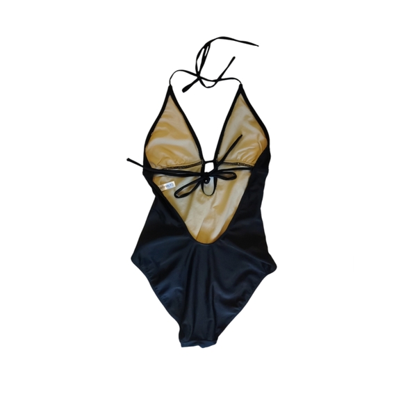 Sabree Black Cut Out One Piece Swimsuit - Picture 4 of 8